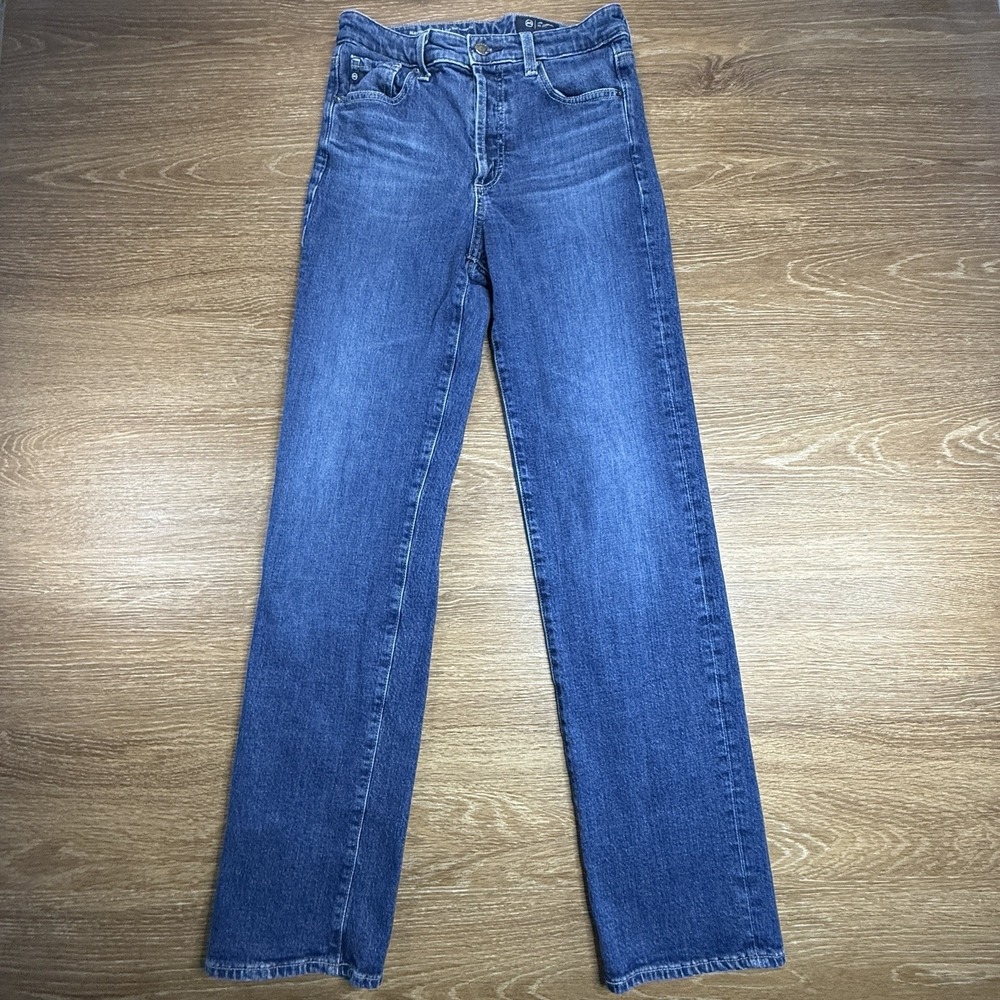 AG Jeans Alexxis Straight Women's 27 High Rise Vintage Fit Button Fly Minimalist